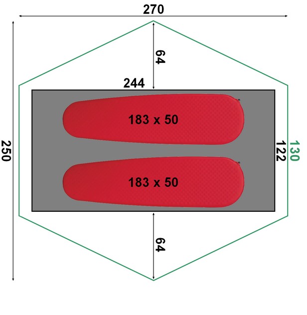 Leotie 2+ L deux entrées