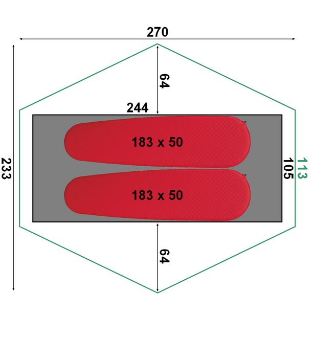Leotie 2 L deux entrées