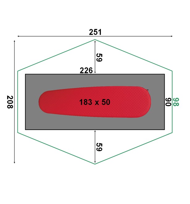 Leotie 1+ M deux entrées