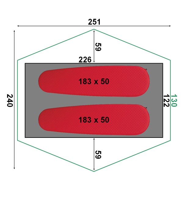 Leotie 2+ M deux entrées